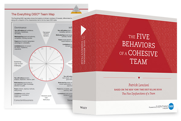 The Five Behaviors Of A Cohesive Team Powered By Everything Disc The Five Behaviors Of A Cohesive Team Powered By Everything Disc