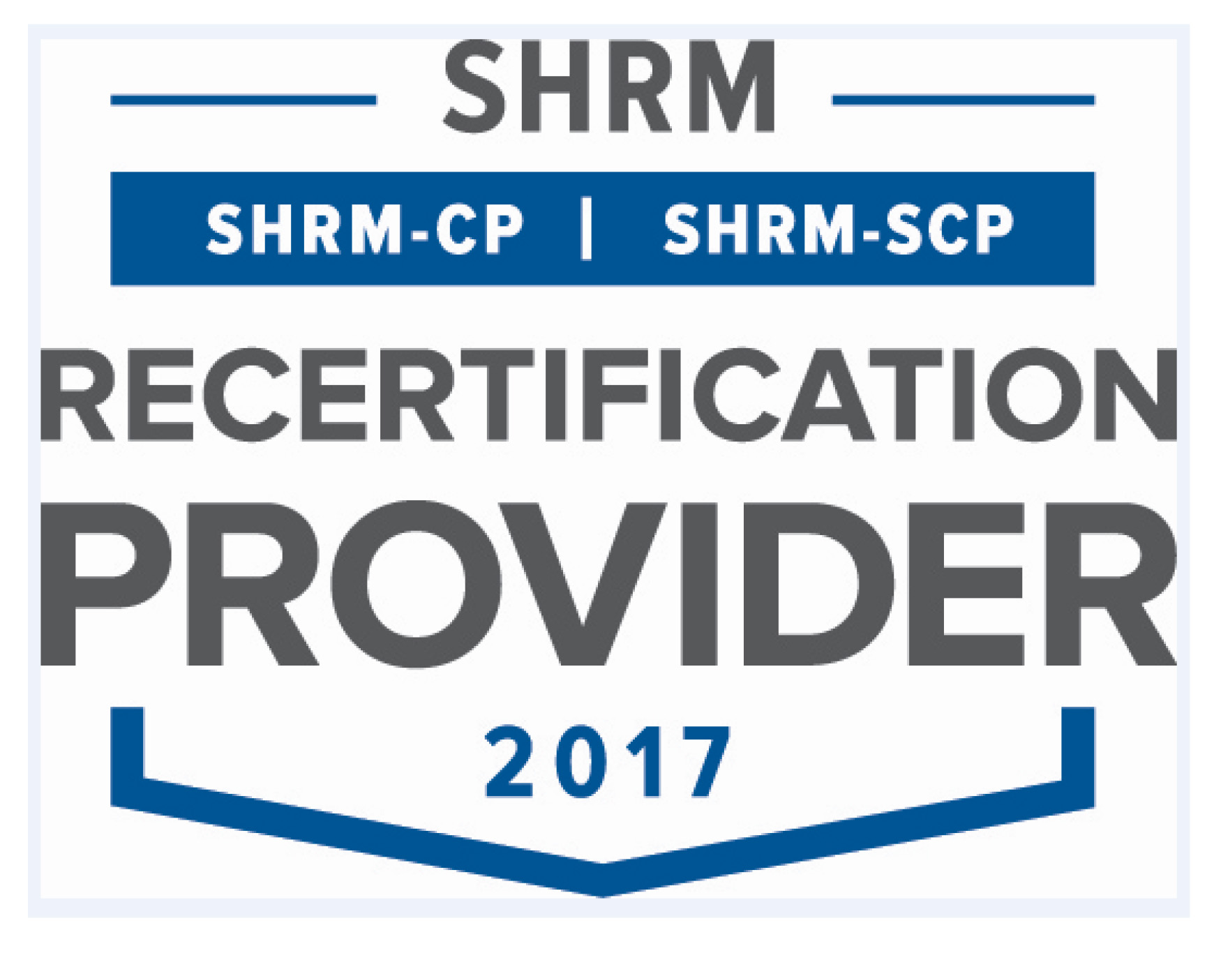 SHRM Recertification Provider logo